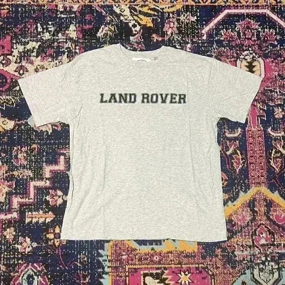 Pacsun Land Rover Adult Unisex Medium Graphic Tee Shirt Top Short Sleeves Gray - Picture 1 of 1